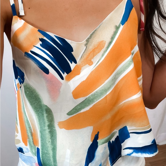 🛍️ NEW Boutique Multicolored Top - Picture 3 of 4